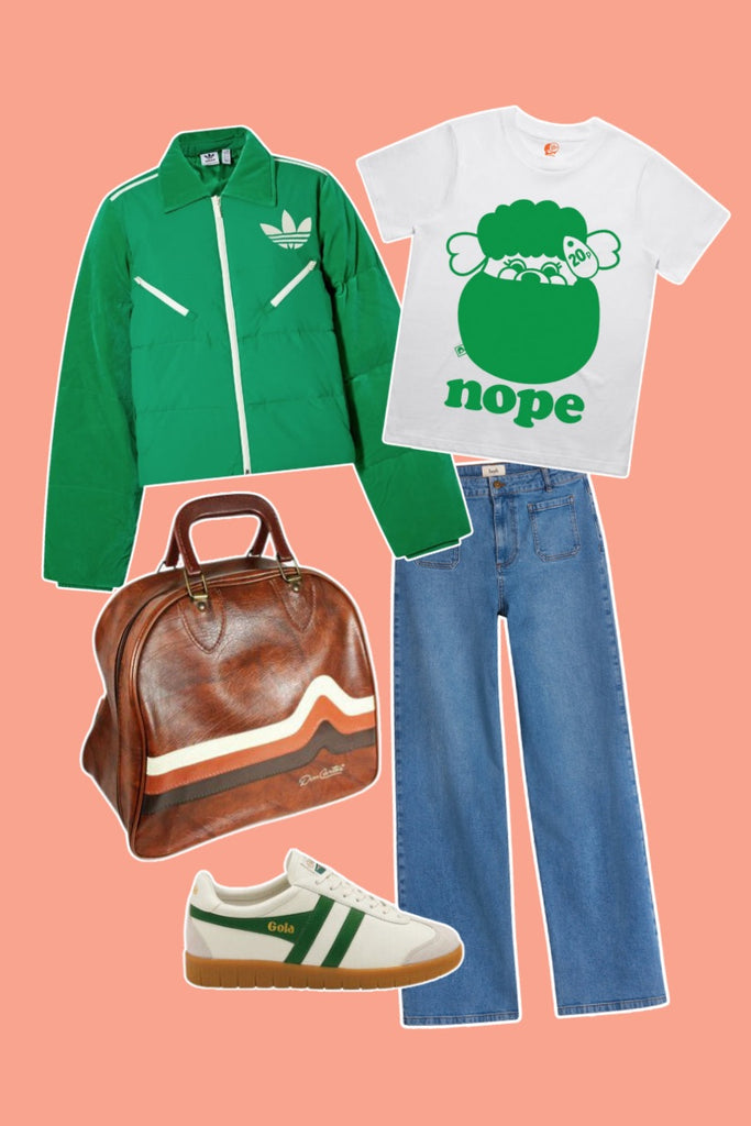 How to add some retro style to a graphic tee…