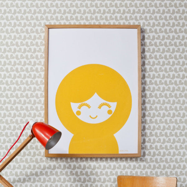 Rachel Powell Yoko Screen Print